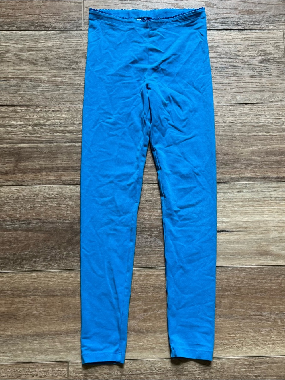 Tea Collection Bright Blue Leggings girls size 10